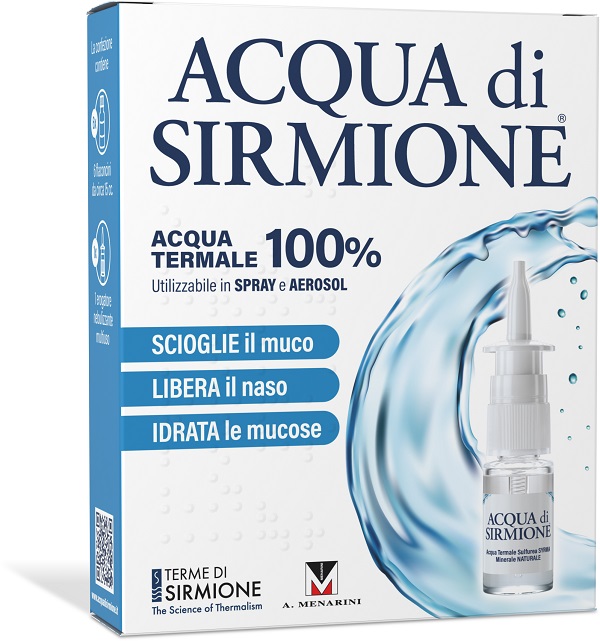 ACQUA SIRMIONE MINERALE NATURALE 6 FIALE 15 ML - Farmacia De Pasquale