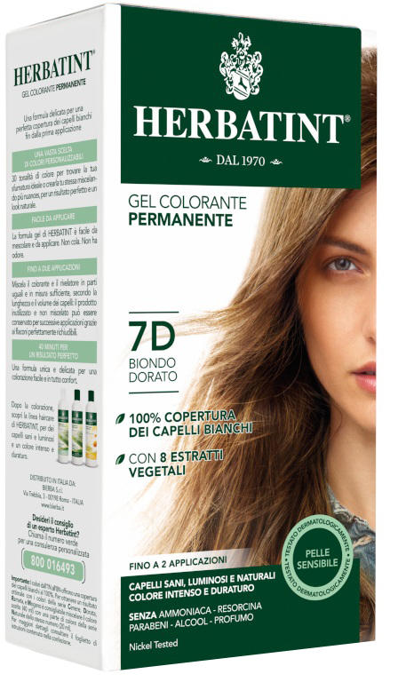 HERBATINT 7D BIONDO DORATO 150 ML - Farmacia De Pasquale