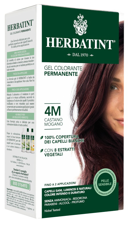 HERBATINT 4M CASTANO MOGANO 150 ML - Farmacia De Pasquale