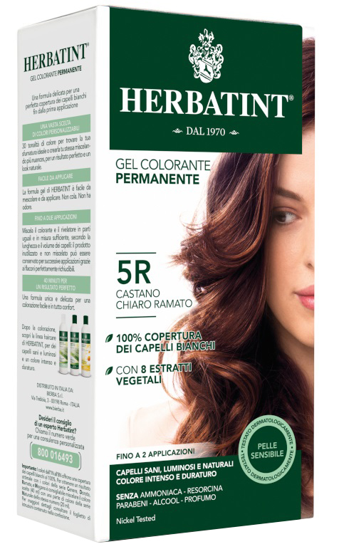 HERBATINT 5R CASTANO CHIARO RAMATO 150 ML - Farmacia De Pasquale