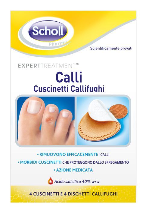 CEROTTO CALLIFUGO CALLI DURI 4 CEROTTI + 4 DISCHETTI - Farmacia De Pasquale