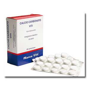 CALCIO CARBONATO VITI 60 COMPRESSE - Farmacia De Pasquale