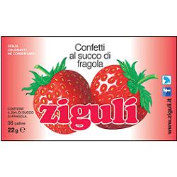 ZIGULI FRAGOLA 36 PALLINE 22 G - Farmacia De Pasquale