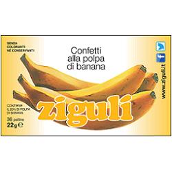 ZIGULI BANANA 36 PALLINE 22 G - Farmacia De Pasquale
