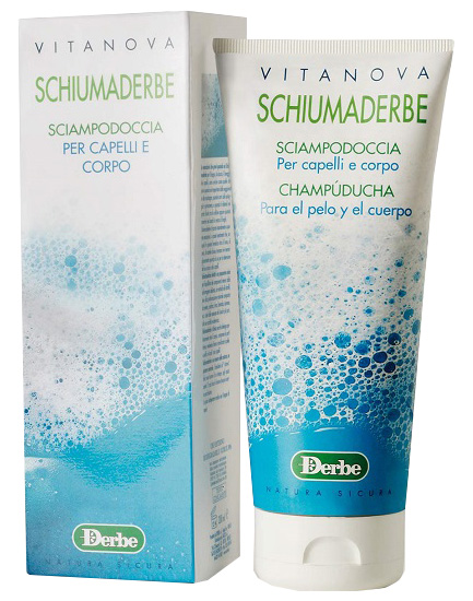 SCHIUMADERBE SCIAMPODOCCIA PER CAPELLI E CORPO 200 ML - Farmacia De Pasquale