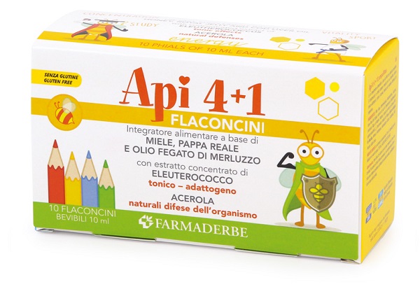 APIQUATTRO + 1 10 FLACONCINI DA 10 ML - Farmacia De Pasquale