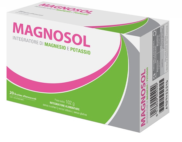MAGNOSOL 20 BUSTINE EFFERVESCENTI - Farmacia De Pasquale