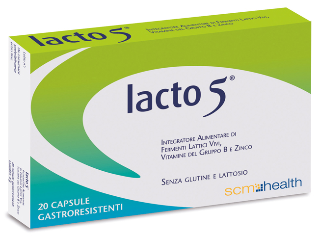 LACTO 5 20 CAPSULE - Farmacia De Pasquale