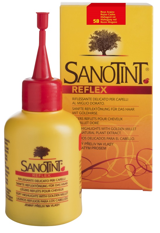 SANOTINT REFLEX ROSSO MOGANO 80 ML - Farmacia De Pasquale