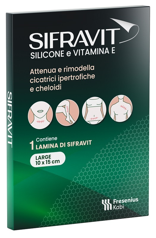 SIFRAVIT PLACCA SILICONE 15X10 CM 1 PEZZO - Farmacia De Pasquale