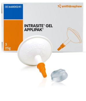 MEDICAZIONE A BASE DI IDROGEL AMORFO PER LO SBRIGLIAMENTO DEL TESSUTO NECROTICO CONFEZIONE CON APPLICATORE APPLIPAK 8G 10 PEZZI - Farmacia De Pasquale
