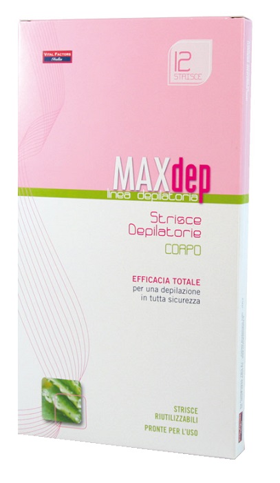 MAX DEP STRISCE DEPILATOR CRP - Farmacia De Pasquale