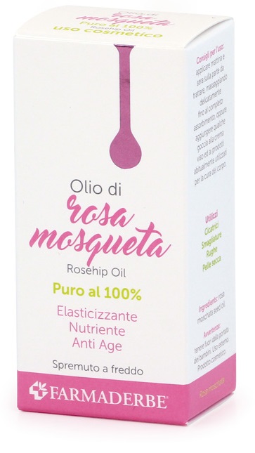 OLIO DI ROSA MOSQUETA PURO 100% 15 ML - Farmacia De Pasquale