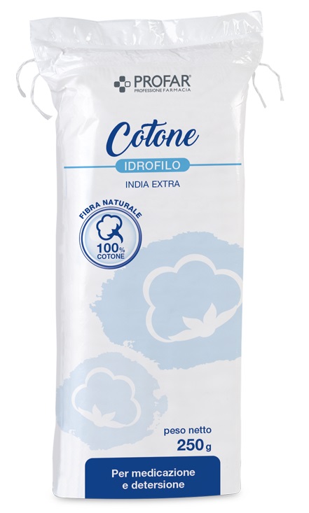 COTONE IDROFILO PROFAR INDIA EXTRA 250G - Farmacia De Pasquale