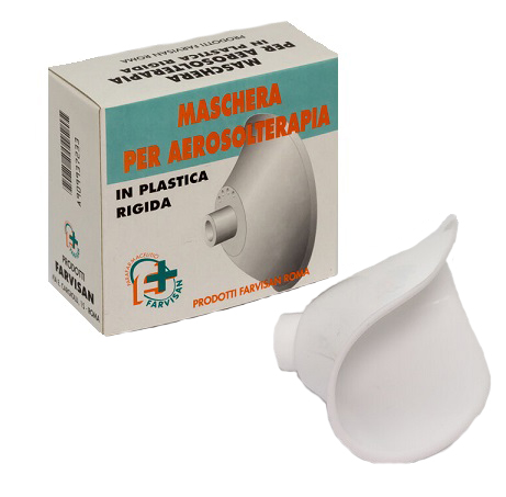 MASCHERA IN PLASTICA. RICAMBIO PER AEROSOLTERAPIA - Farmacia De Pasquale