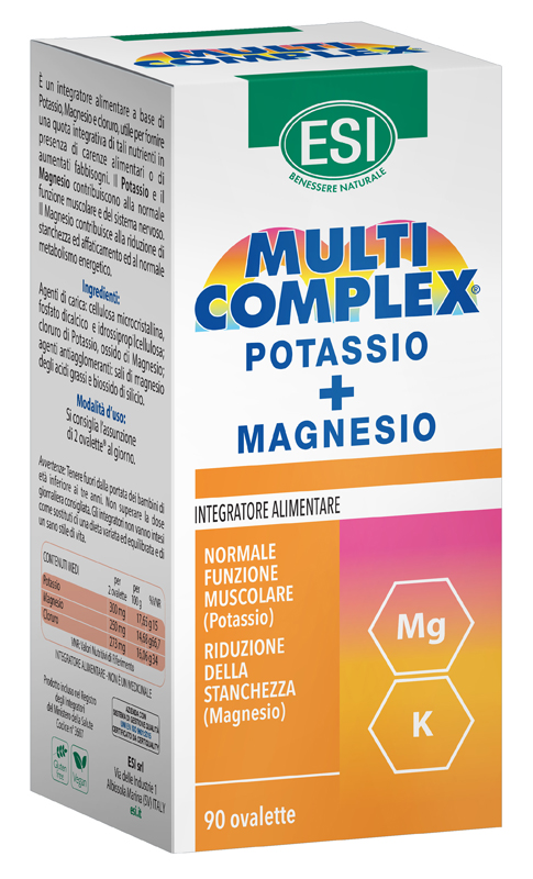 ESI MULTICOMPLEX POTASSIO MG 90 OVALETTE - Farmacia De Pasquale