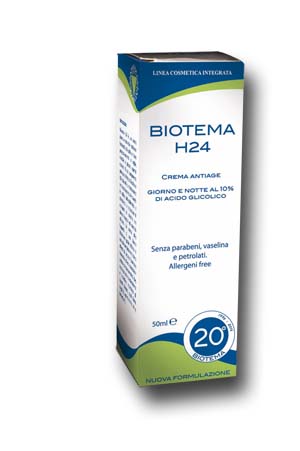 BIOTEMA H24 CREMA ACIDO GLICOLICO 10% 50 ML - Farmacia De Pasquale