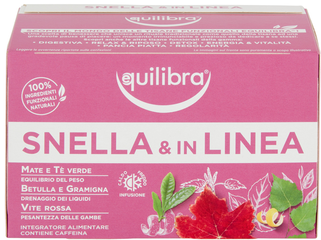 TISANA SNELLA E IN LINEA 15 FILTRI - Farmacia De Pasquale