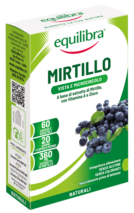 MIRTILLO 60 PERLE - Farmacia De Pasquale