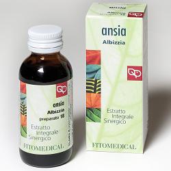 ALBIZZIA ANSIA ESTRATTO INTEGRALE SINERGICO 60 ML PREPARATO 18 - Farmacia De Pasquale