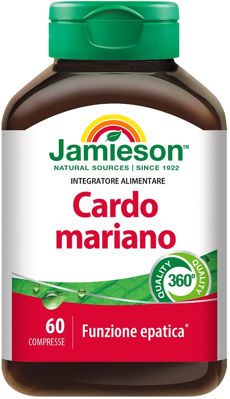 JAMIESON CARDO MARIANO MILK THIST 60 COMPRESSE - Farmacia De Pasquale
