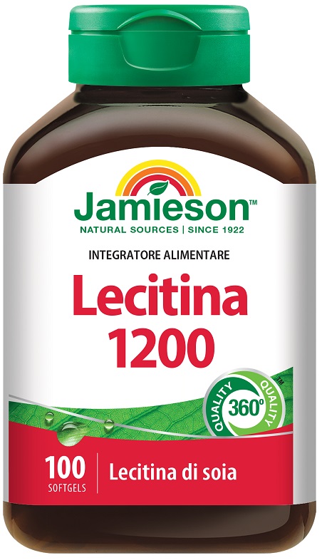 JAMIESON LECITINA 1200 100 SOFTGELS - Farmacia De Pasquale