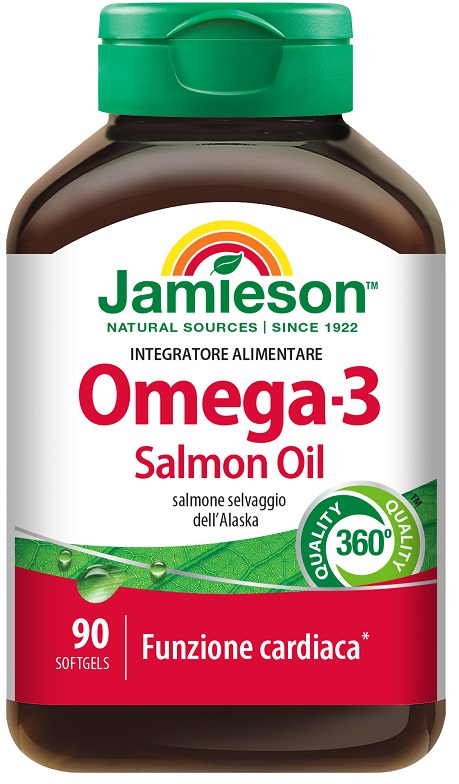 JAMIESON OMEGA 3 SALMON OIL 90 PERLE - Farmacia De Pasquale