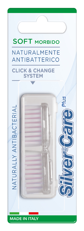 SILVERCARE PLUS MORBIDO RICAMBI 2 PEZZI - Farmacia De Pasquale