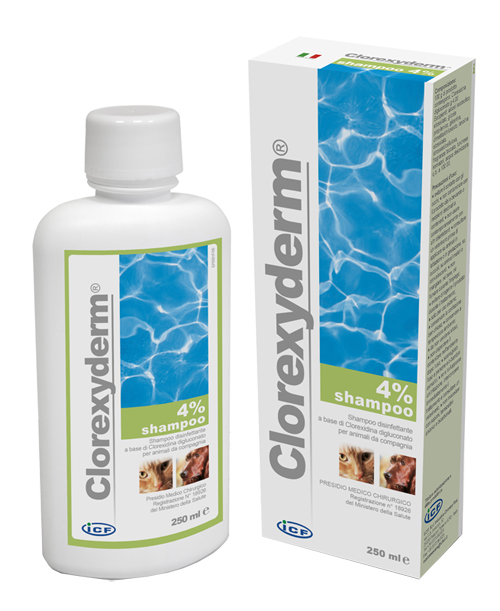 CLOREXYDERM SHAMPOO 4% 250 ML - Farmacia De Pasquale
