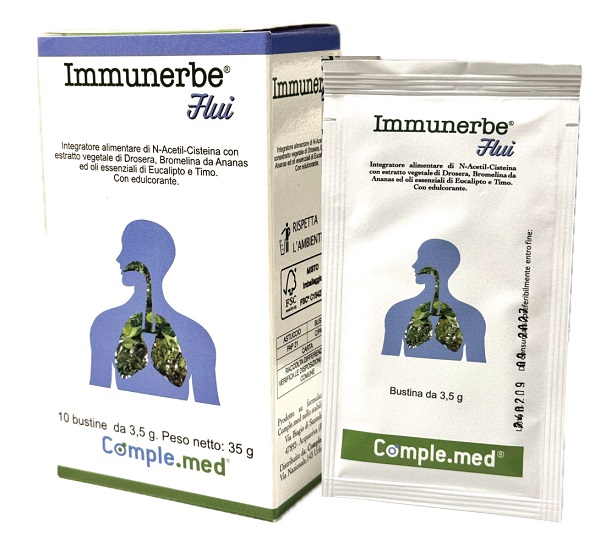 IMMUNERBE FLUI 10 BUSTINE - Farmacia De Pasquale