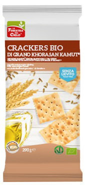 FSC CRACKERS DI KAMUT SENZA LIEVITO BIO VEGAN CON OLIO EXTRAVERGINE DI OLIVA 290 G - Farmacia De Pasquale