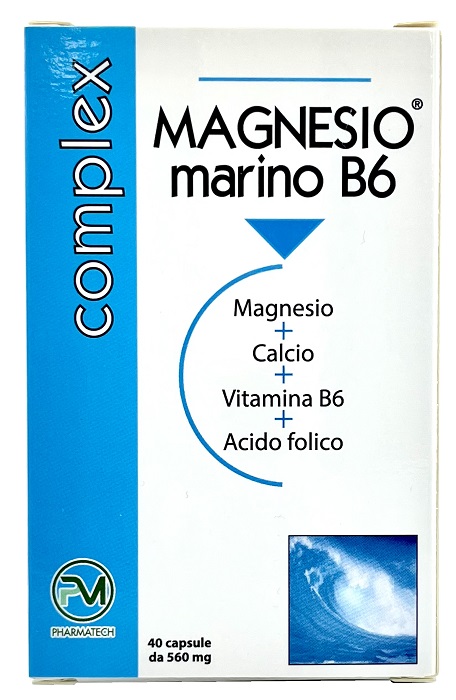 MAGNESIO MARINO B6 40 CAPSULE - Farmacia De Pasquale