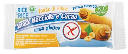 RICE&RICE SNACK DI RISO ALLA NOCCIOLA 25 G SENZA LIEVITO - Farmacia De Pasquale