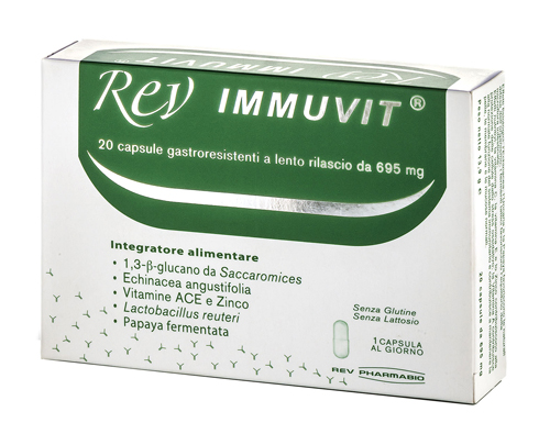 REV IMMUVIT 20 CAPSULE - Farmacia De Pasquale