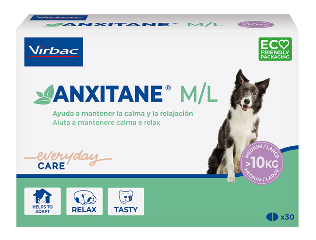ANXITANE M/L SUPPLEMENTO NUTRIZIONALE SCATOLA 30 COMPRESSE APPETIBILI - Farmacia De Pasquale