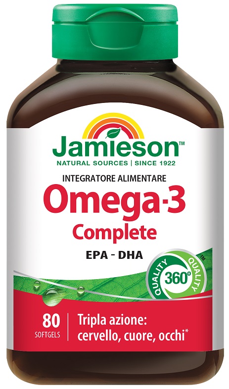 JAMIESON OMEGA 3 COMPLETE 80 PERLE - Farmacia De Pasquale