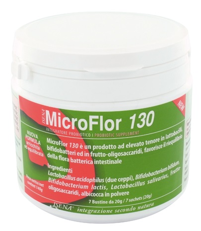 MICROFLOR 130 7 BUSTINE X 20 G - Farmacia De Pasquale