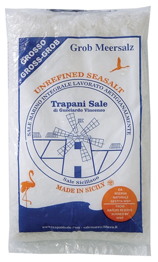 SALE GROSSO INTEGRALE TRAPANI 1 KG - Farmacia De Pasquale