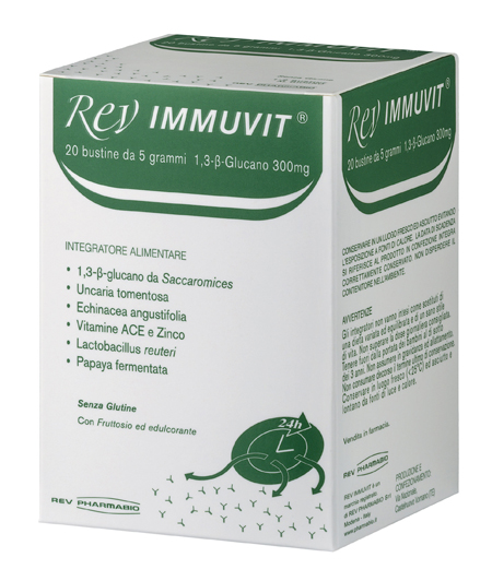 REV IMMUVIT 20 BUSTINE - Farmacia De Pasquale