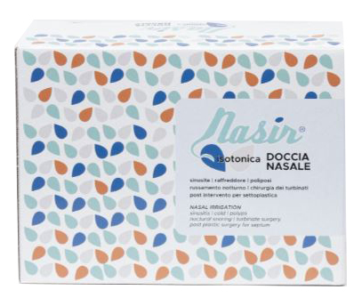 SOLUZIONE FISIOLOGICA ISOTONICA STERILE NASIR IN SCATOLA CON10 SACCHE VERSIONE LUER LOCK DA 250ML - Farmacia De Pasquale