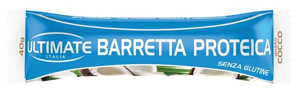 ULTIMATE BARRETTA PROTEICA COCCO 40 G 1 PEZZO - Farmacia De Pasquale