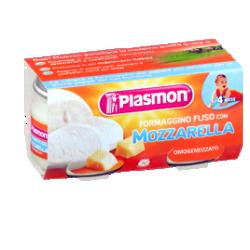 PLASMON OMOGENEIZZATO FORMAGGINO MOZZARELLA 80 G X 2 PEZZI - Farmacia De Pasquale
