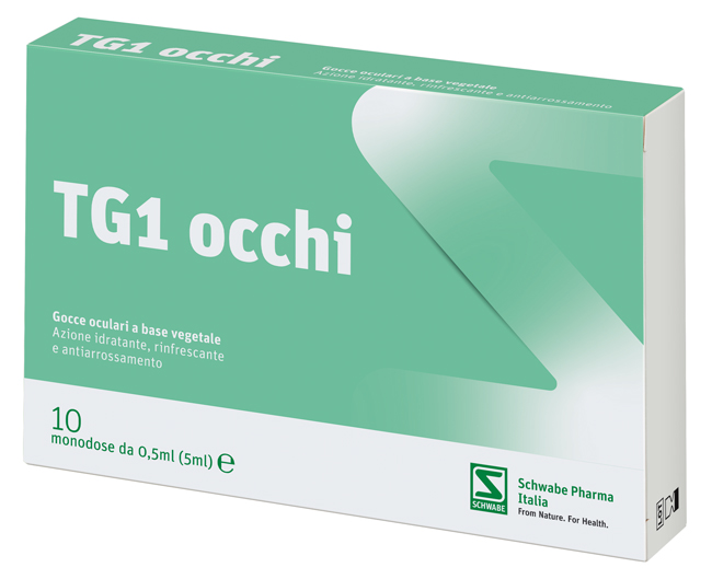 GOCCE OCULARI TG1 OCCHI 10 MONODOSE 0,5 ML - Farmacia De Pasquale