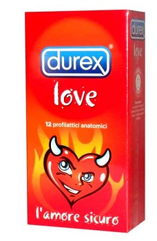 PROFILATTICO DUREX LOVE 12 PEZZI - Farmacia De Pasquale