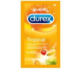 PROFILATTICO DUREX TROPICAL EASY ON 6 PEZZI - Farmacia De Pasquale