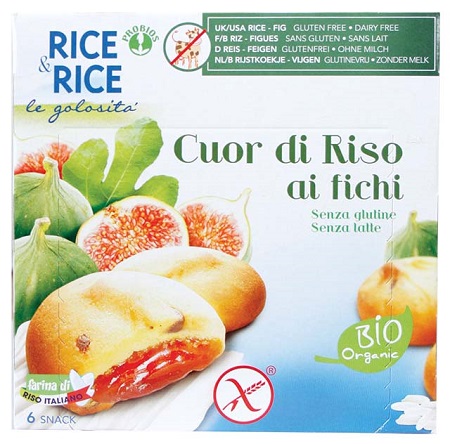 RICE&RICE CUOR DI RISO AI FICHI SENZA LATTE 6 X 33 G - Farmacia De Pasquale