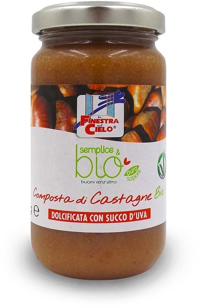 COMPOSTA DI CASTAGNE CON SUCCO D'UVA 220 G - Farmacia De Pasquale