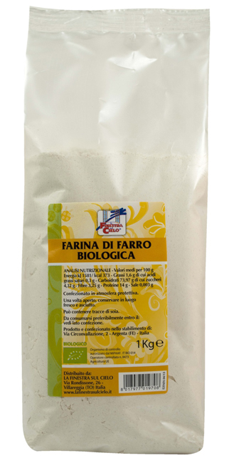 FSC FARINA DI FARRO BIO 1 KG - Farmacia De Pasquale