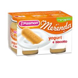 PLASMON OMOGENEIZZATO YOGURT BISCOTTO 120 G X 2 PEZZI - Farmacia De Pasquale