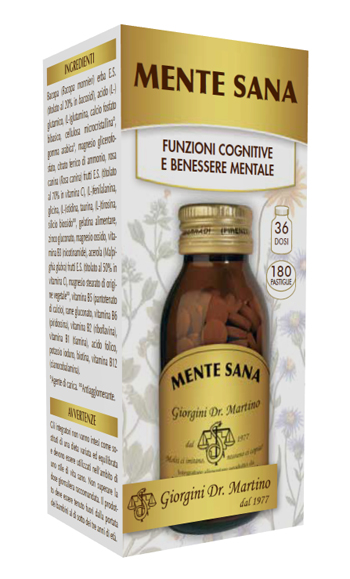 MENTE SANA 180 PASTIGLIE - Farmacia De Pasquale